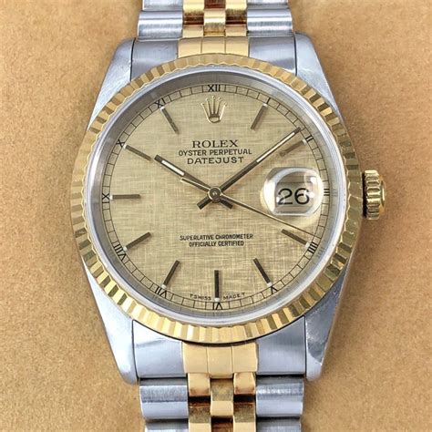 rolex 16233 linen dial|16233 rolex.